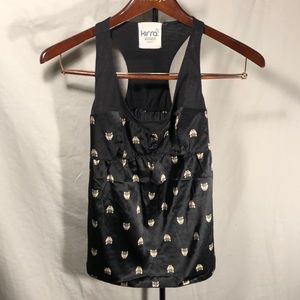 Kirra Women’s top owl pattern